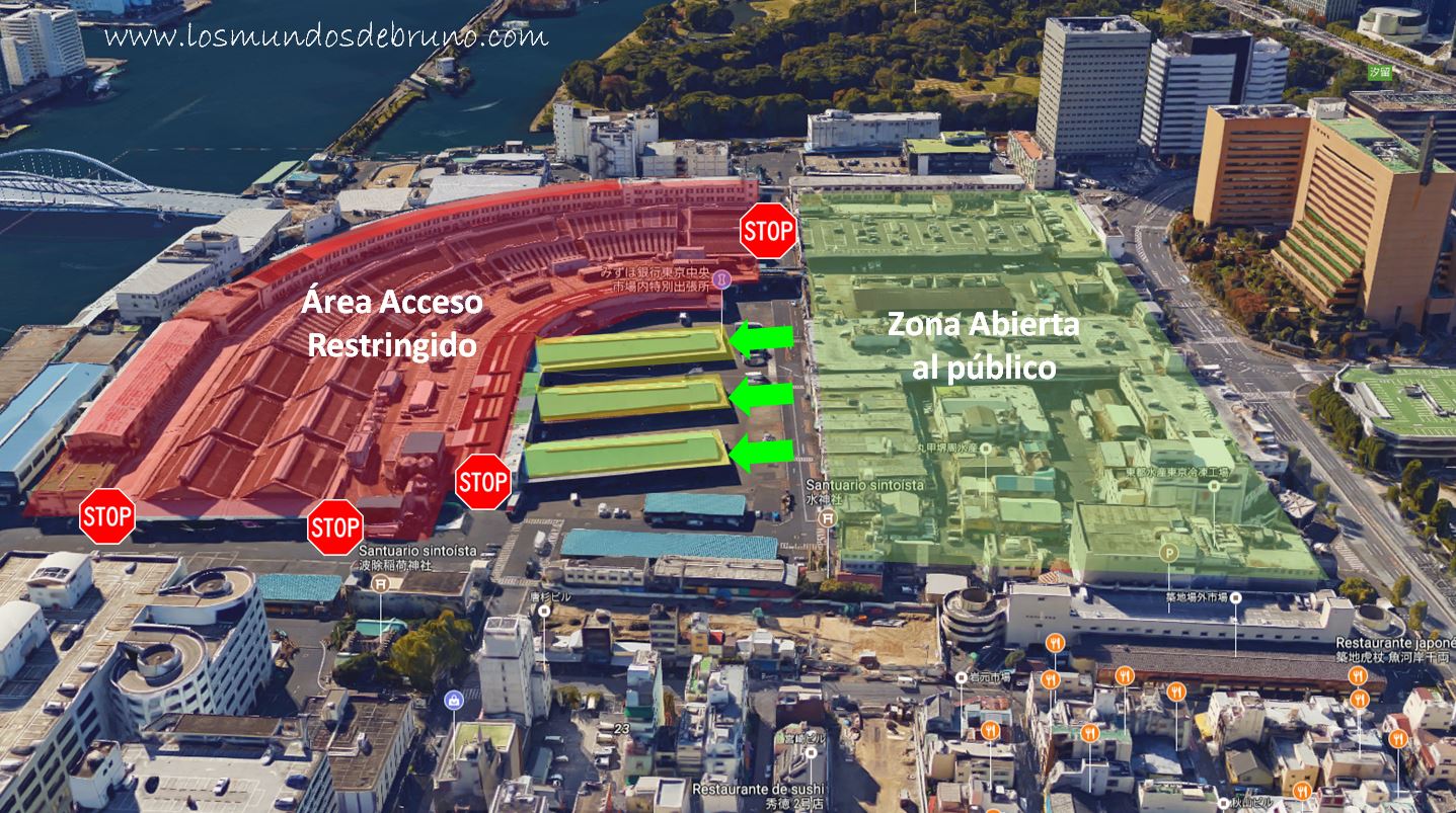 Tsukiji Map